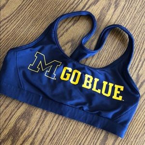Victoria’s Secret Uof M sports bra